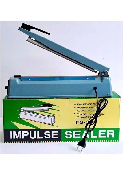 30cm Metal Gövde Poşet Ağzı Yapıştırma Kapatma Makinası Fs-300 5570