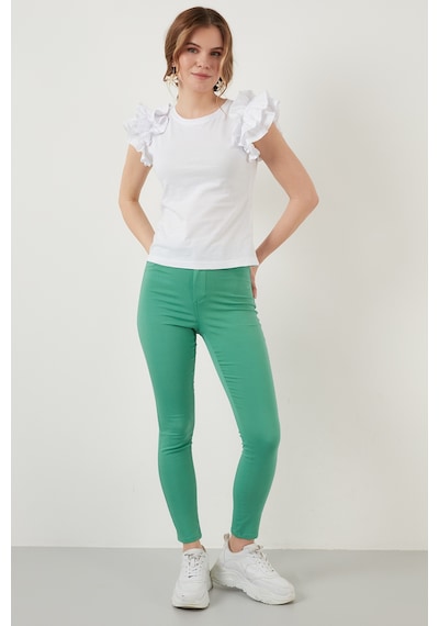 Lela Bayan T Shirt 5864500 Beyaz BEYAZ