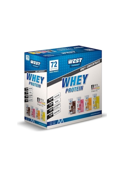 Whey Protein 2592 Gr 72 Servis 4 Mix Aroma