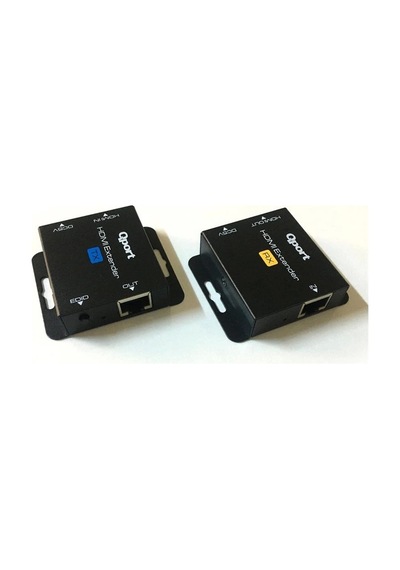 Qport Q-hex2 Hdmı Extender Cat6 60m 2 Li Paket Adaptör Dahil