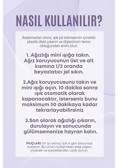 Billion Dollar Smile Top Up Kit Diş Beyazlatıcı Set