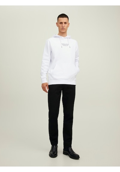 Jack & Jones Erkek Kapüşonlu Sweatshirt Jprbluarchıe Sweat Hood - 12216335 001