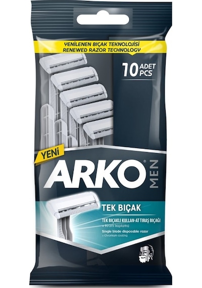 Arko Men T1 Kullan-At Tıraş Bıçağı 10'lu
