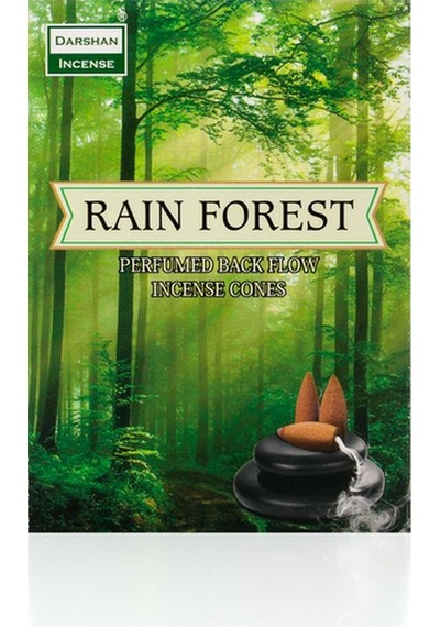 Rain Forest Yağmur Ormanları Kokulu Geri Akış Tütsü