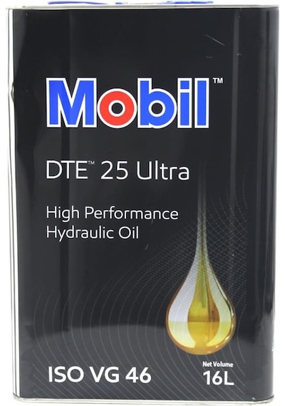 Mobil Dte 25 Ultra Iso Vg 46 Üstün Performanslı Hidrolik Yağı 16 L