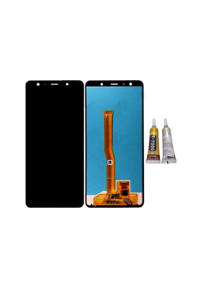 Te Samsung Uyumlu A7 2018 A750f Lcd Ekran Dokunmatik + B7000