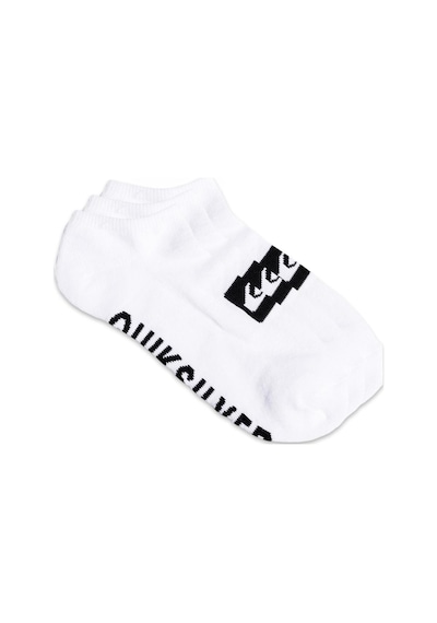 Quiksilver Eqyaa04069 3 Ankle Pack Çorap Beyaz-siyah Erkek Çorap Haki