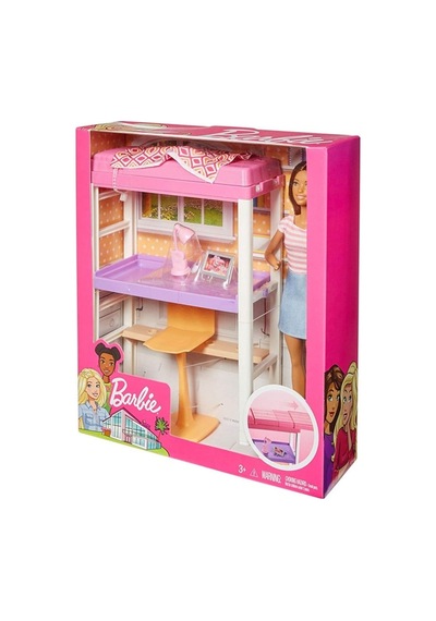 Barbie Bebek Ve Oda Setleri Çalışma Masası Dvx51-fxg52