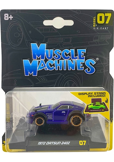 Maisto 1972 Datsun 240z Model Araba 1/64 Muscle Machines Lacivert