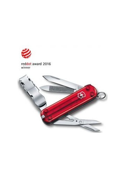 Victorinox Kamp 0.6463.T Nailclip 580 Tırnak Makaslı Kırmızı - Siyah