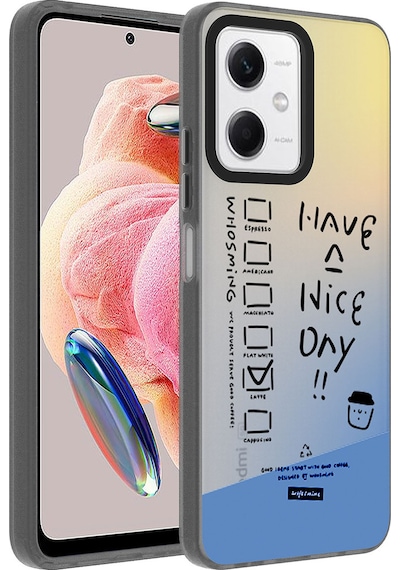 Redmi Note 12 4g Kılıf Desenli Uzrm Dragon Sert Kapak - Have Have