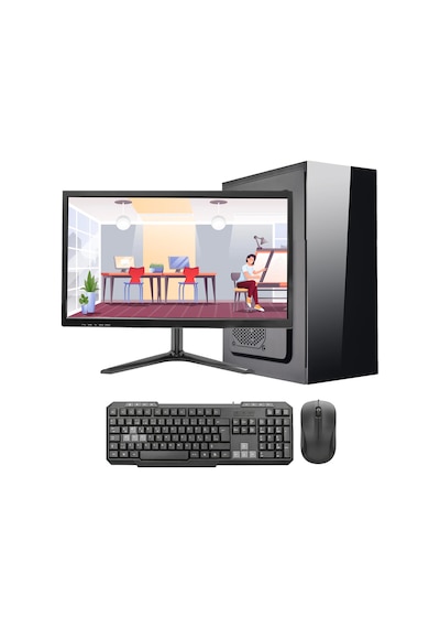 Ramtech WorkForce WF343 i5-6500 16 GB 500 GB HDD+128 GB SSD 21.5" Masaüstü Bilgisayar