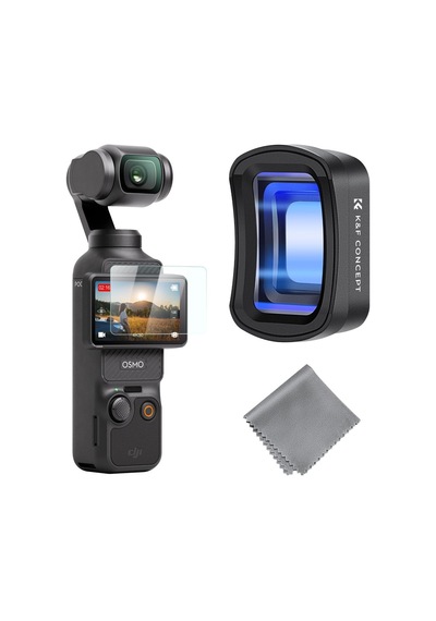 K&f Concept Osmo Pocket 3/4 Için Anamorfik Lens 1.2x Ekran Koruyucu