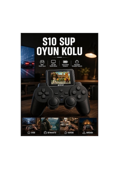 S10 Sup 520 Oyunlu Gamepad Tv Uyumlu Gamepad - Hs08379446-6884 Renkli