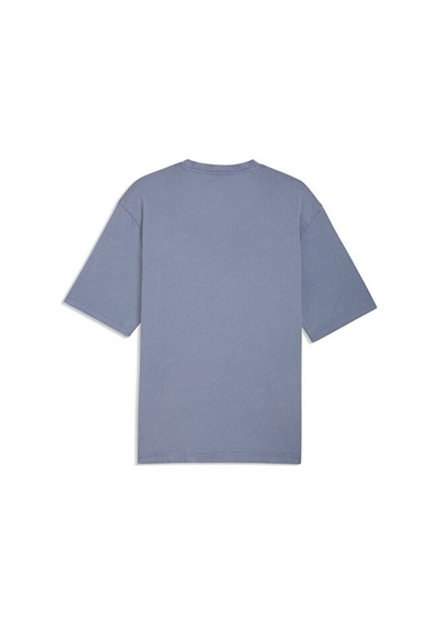 Puma Graphic Tee Erkek Günlük Tişört 63444265 Gri Gri