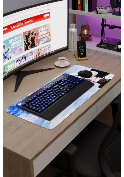 Angel Beat S Anime V1 - 70x30 Xl Gaming Kauçuk Kaymaz Taban Mouse Pad Fare Altlığı