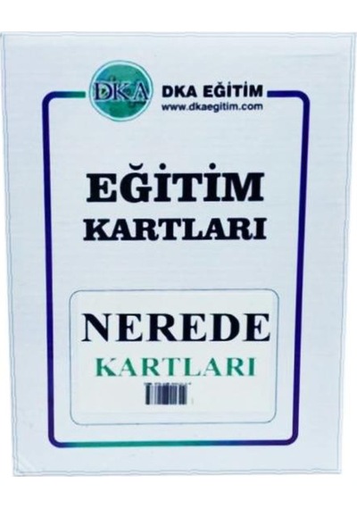 2-6 Yaş DKA Nerede Kartları