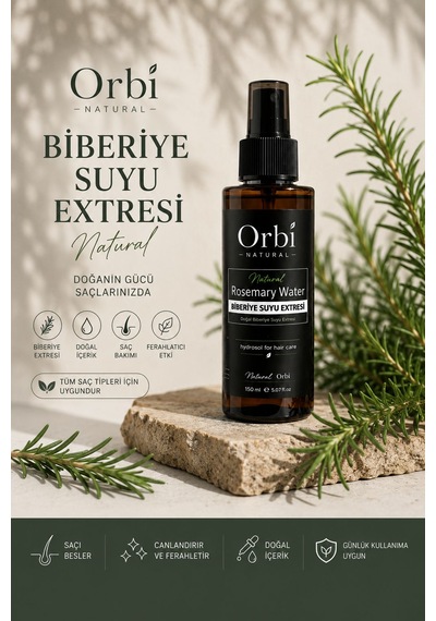 Orbi Natural Biberiye Suyu Extresi 150 ML