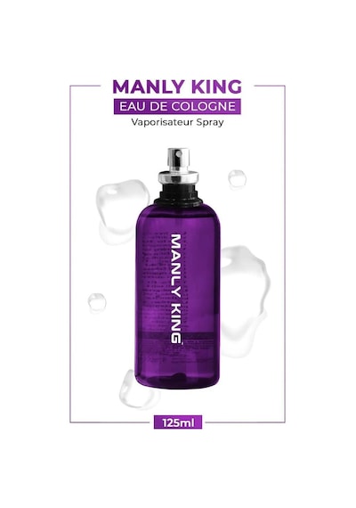 Manly King ﻿Erkek Parfüm EDC 3 x 125 ML