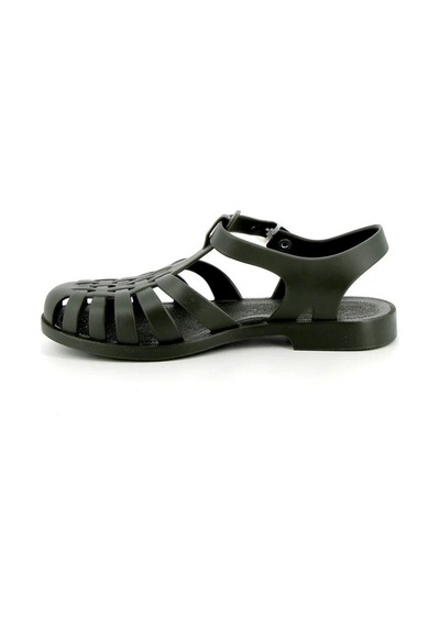 Meduse Sunmif Mat Kaki Fonce Kadın Sandalet-8452 Haki