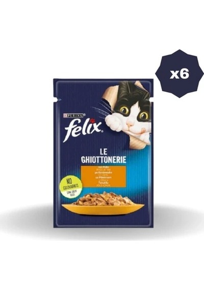Felix Kedi Yaş Mama Tavuk Etli 85 Gr - 6 Adet