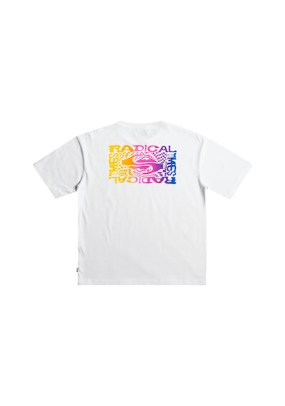 Quiksilver Radical Flag Erkek Çocuk Tişört Beyaz