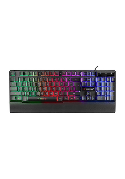 Rampage KB-R66 Bubble Kablolu Gökkuşağı Aydınlatmalı Multimedya Oyuncu Klavye