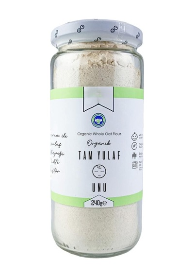 Natural Organik Tam Yulaf Unu 240gr 240 G
