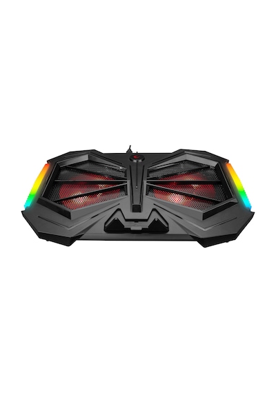 Rampage AD-RC11 Spider 15" - 17" RGB Çift Fanlı Yükseklik Ayarlı Notebook Soğutucu