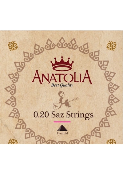 Anatolia 0.20 Uzun Sap Bağlama Teli