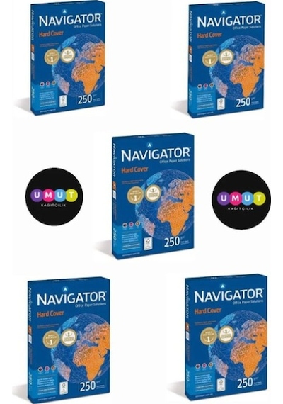 Navigator A4 250 Gr. Fotokopi Kağıdı 5 Paket 625 Yaprak