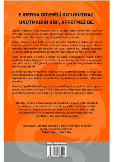 Göze Göz Dişe Diş Diyen Kız - Millennium Serisi 5