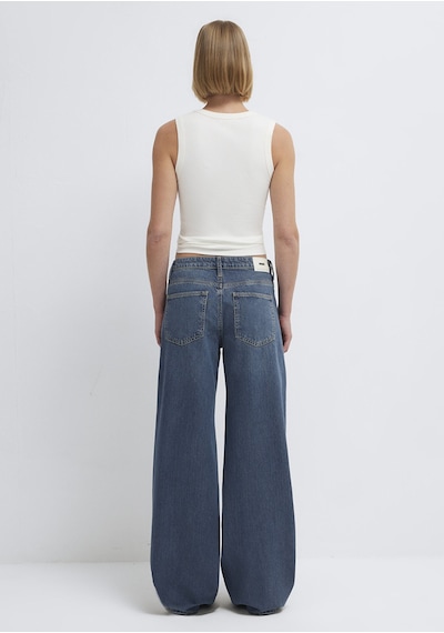Mavi - Siena Iconic Puslu Koyu Mavi Jean Pantolon 1010763-a3778