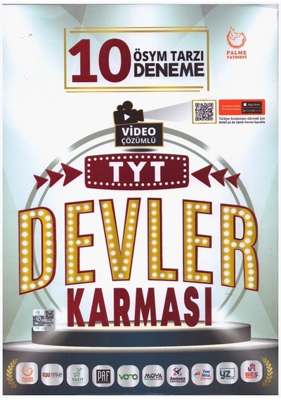 Palme Tyt Devler Karması 10 Deneme  Sınavı