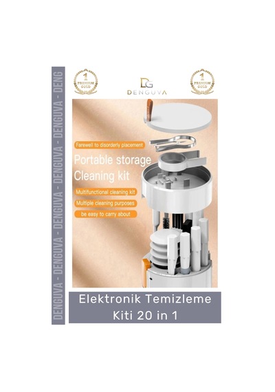 Temizlemekiti Profesyonel Klavye Bilgisayar Ekran Kamera Hijyenik Elektronik Temizleme Kiti 20 İn 1