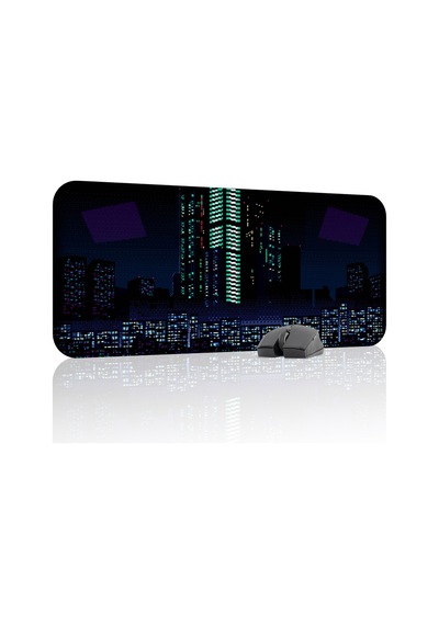 Va-11 Hall-a Kaymaz Dikişli Kauçuk Oyuncu Mousepad V5 - 70x30 Xl Gaming Mouse Pad Fare Altlığı