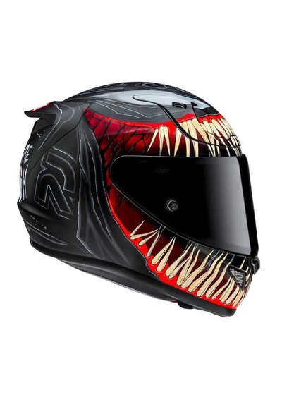 Hjc Motosiklet Kaskı - Rpha12 Kask Venom 3 Marvel Mc1sf - L Çok Renkli