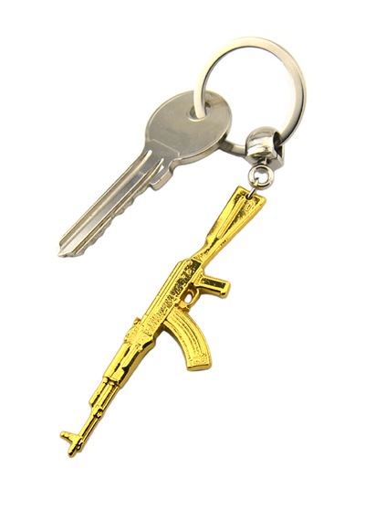 Keleş Anahtarlık Kls-47 - Gold Görünümlü