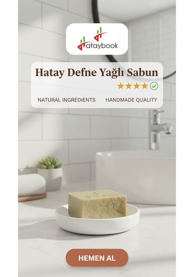 Defne Sabunu El Yapımı 1 Kalıp Doğal
