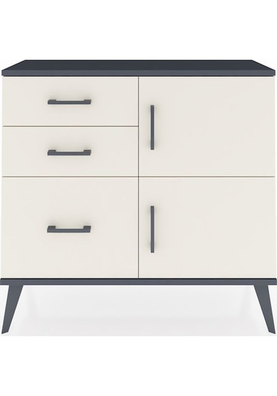 Arges Şifonyer Tek Raflı 3 Çekmeceli 2 Kapaklı 88x30x80 Antrasit-aytaşı Aytaşı Arges Şifonyer Tek Raflı 3 Çekmeceli 2 Kapaklı 88x30x80 Antrasit-aytaşı Aytaşı
