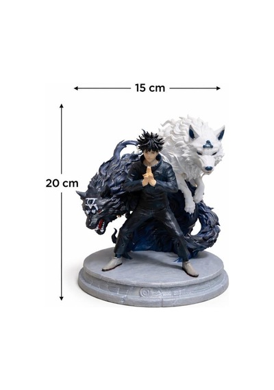Jujutsu Kaisen Anime Figür 20 Cm Kurt Temalı Koleksiyonluk Dekoratif Heykel