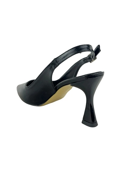 Matzeliger Mzg1161 Siyah Kadın Kalem Topuklu Stiletto
