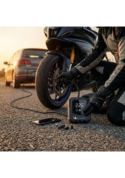 Michelin Mc34624 12volt 120 Psı Ayarlanabilir Dijital Basınç Göstergeli Hava Pompası