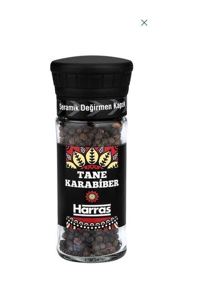 Tane Karabiber Değirmen Kapak 50 Gr