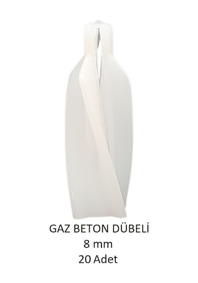 Gaz Beton Ytong Dübeli 8 Mm 20 Adet