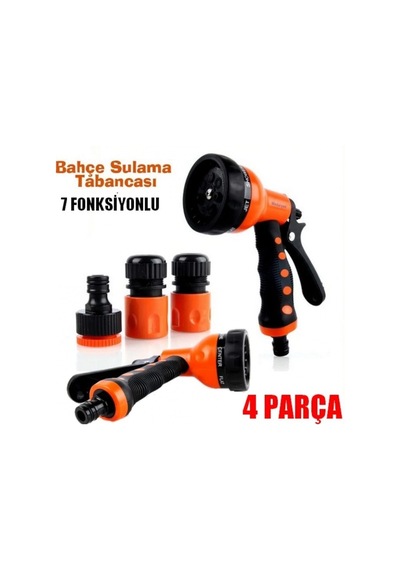 Medalyan Md-708 7 Fonksiyonlu Otomatik Bahçe Sulama Tabancası Set Fıskiye