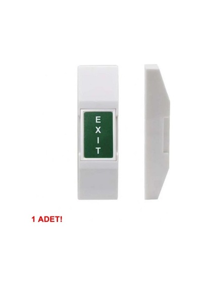 Devremarkt Çıkış Exit Buton Push Tip Com No Nc Kapı Alarm Acil Durum Anahtar Düğme Emergency Plastik Kutu