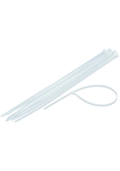Beyaz Cırt Plastik Kelepçe 20 Cm Kablo Bağı - 3.6 200mm 100 Adet