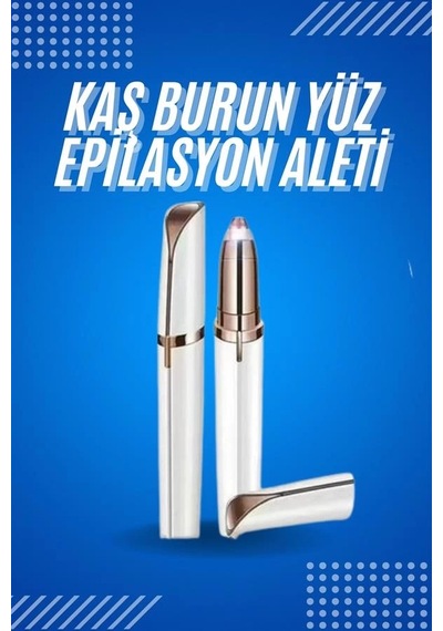 Mey İthalat Yüz Epilatör Kıl Kaş Bıyık Tüy Alma Aleti Kaş Bıyık Alma Epilatörü