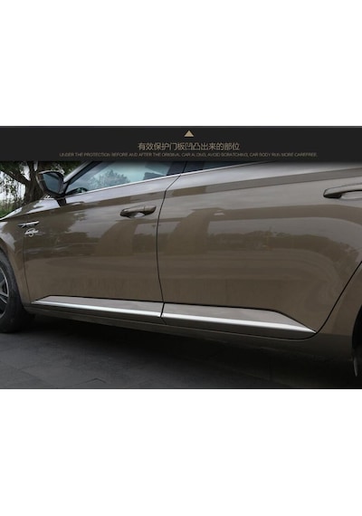 Skoda Süperb Yan Kapı Çıtası Krom 2015-2021 Pas Çelik Süper B
